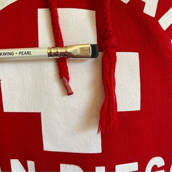 Cottonnet San Diego California Lifeguard Sweatshirt Hoodie Size Large - Picture 6 of 9
